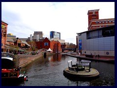 Birmingham Canal with skyline